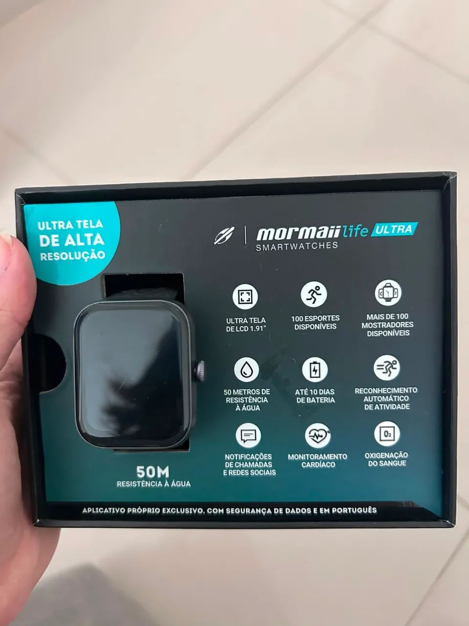 Smartwatch mormaii life ultra - Foto 2
