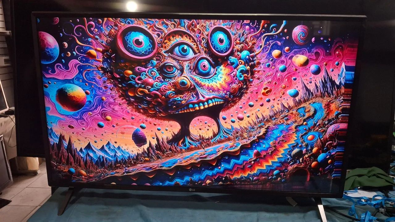 Tv LG 43 POLEGADAS SMART IMPECÁVEL COM GARANTIA DE FUNCIONAMENTO SUPER RÁPIDA 