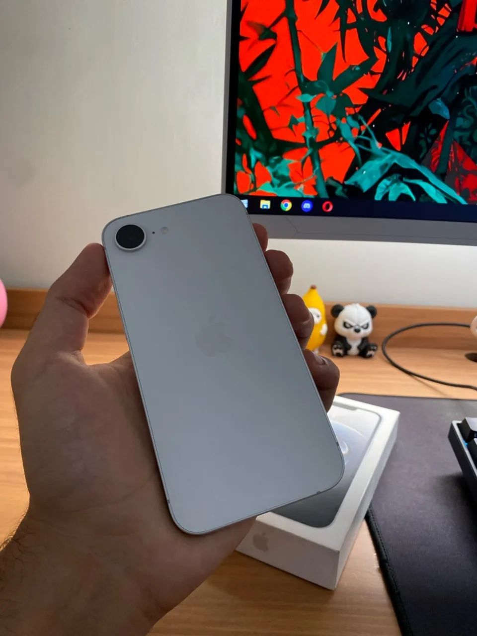 iPhone 16e 128gb Branco - Foto 3