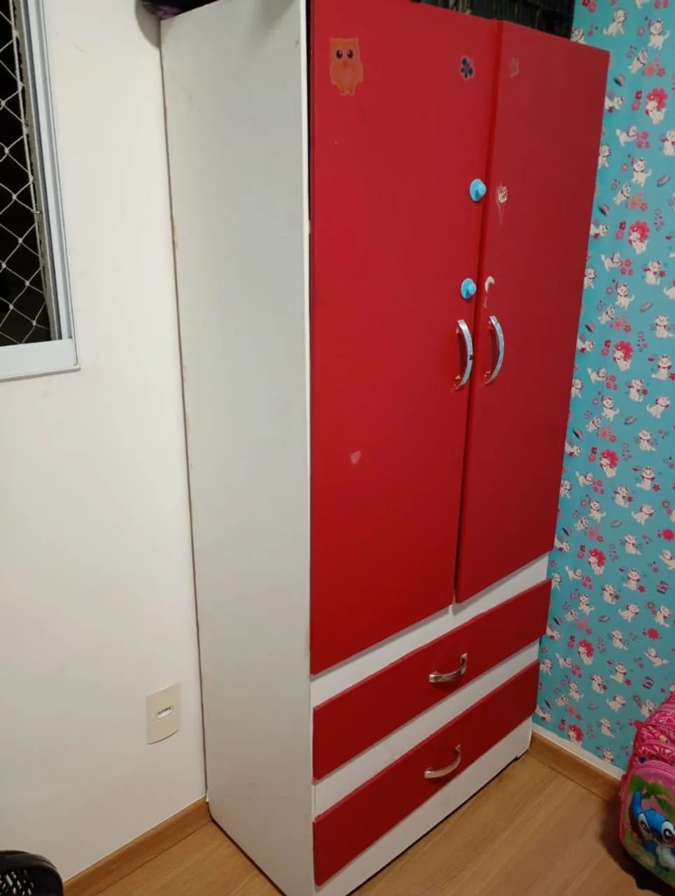 Vendo guarda-roupa e cômoda infantil  - Foto 2