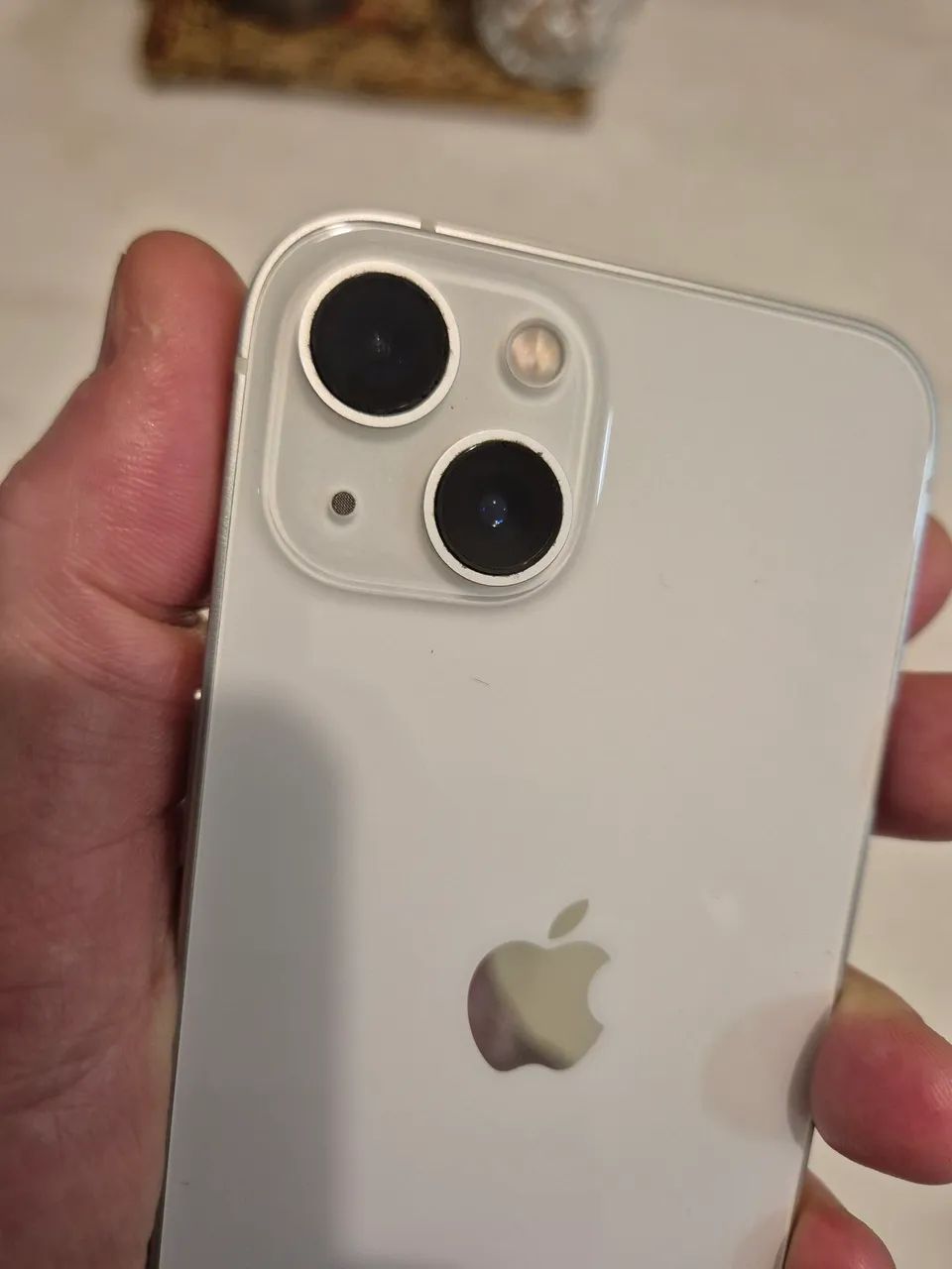 Apple iPhone 13 (256 GB) - Luz das estrelas (Branco) - Foto 5