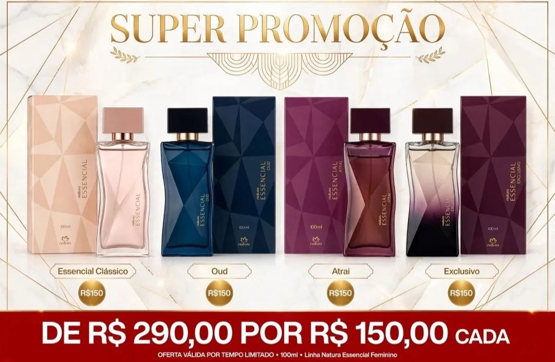 Promoção essencial natura 