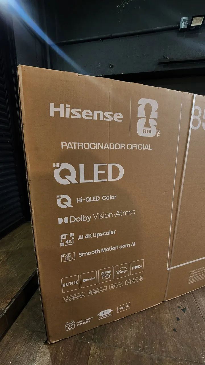 85 hisense Qled nova 1 ano de garantia  - Foto 4