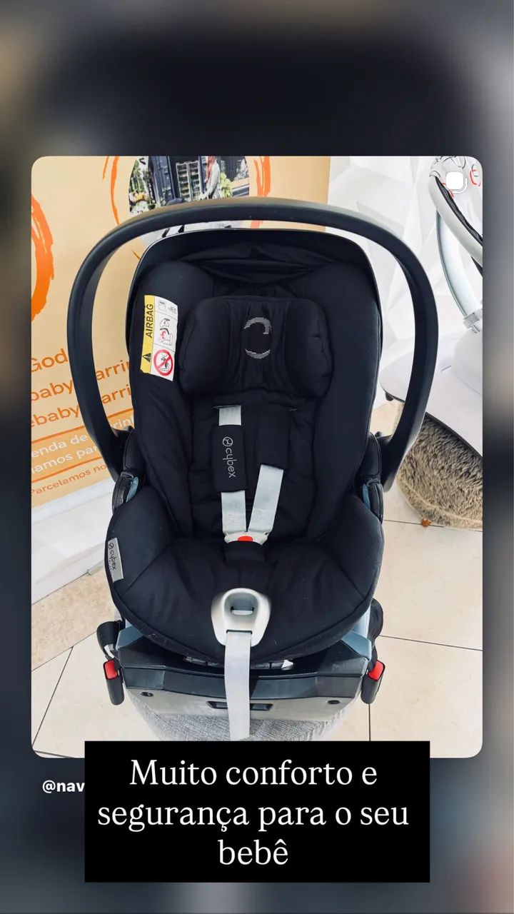 Bebê conforto Cybex com base isofix  - Foto 2