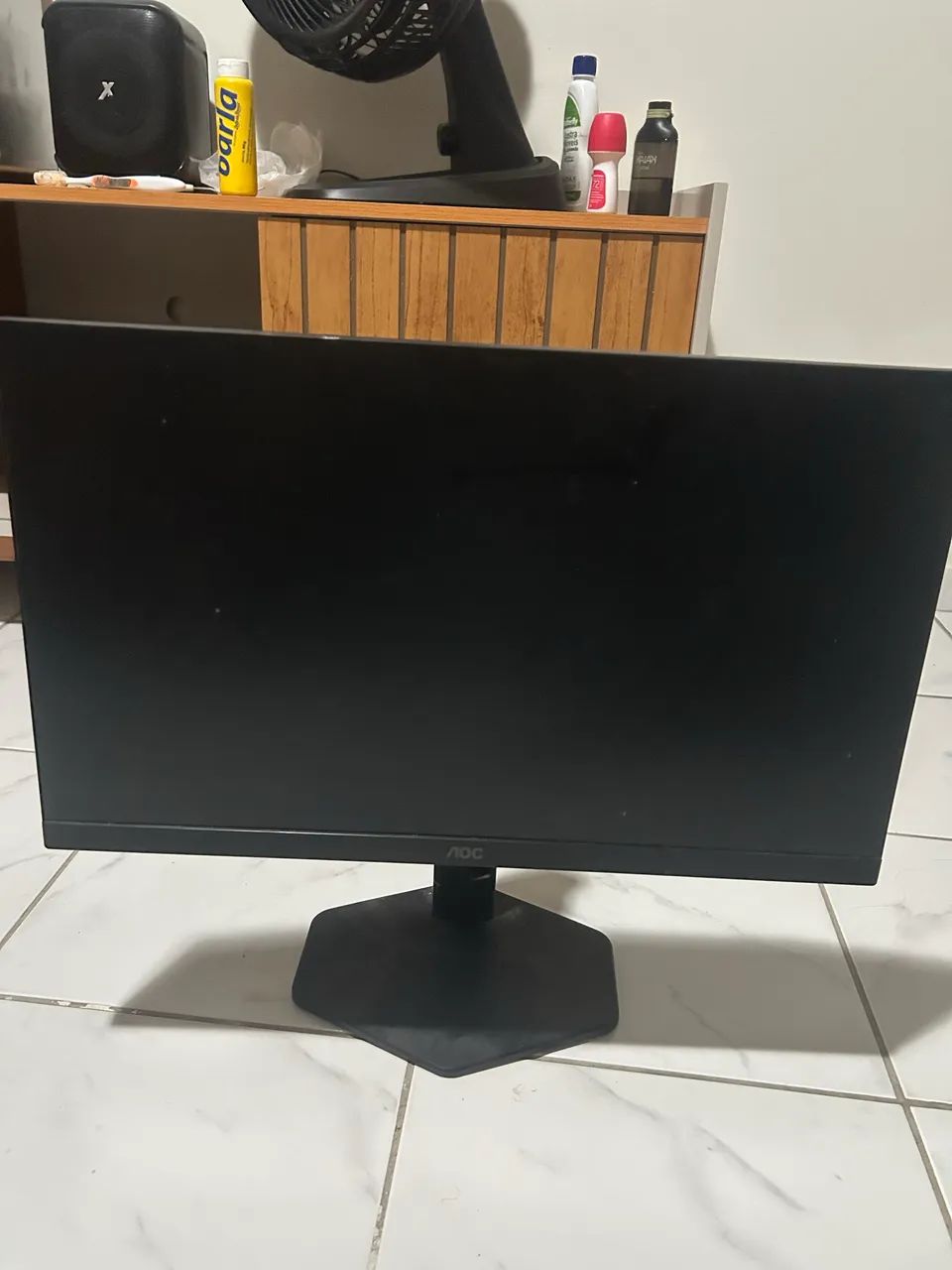 Monitor Gamer AOC 180Hz IPS - Excelente Estado (Sem Cabo HDMI)