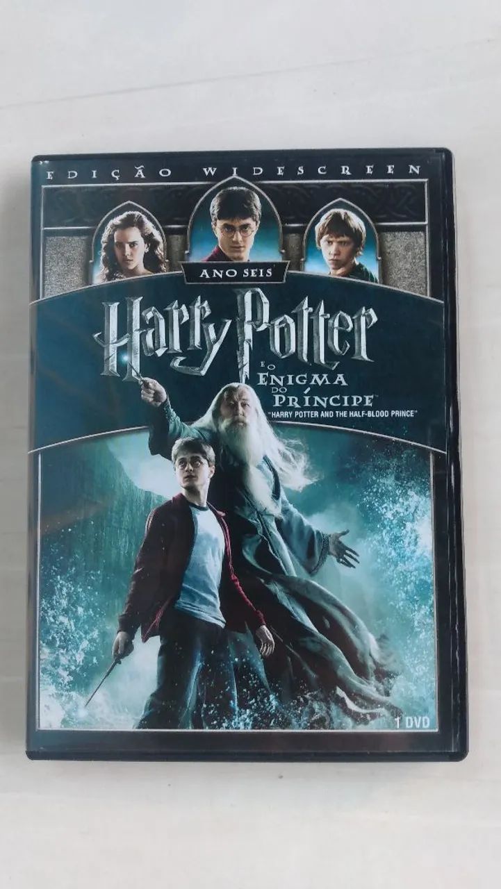 DVD original Harry Potter 6 ótimo estado. 
