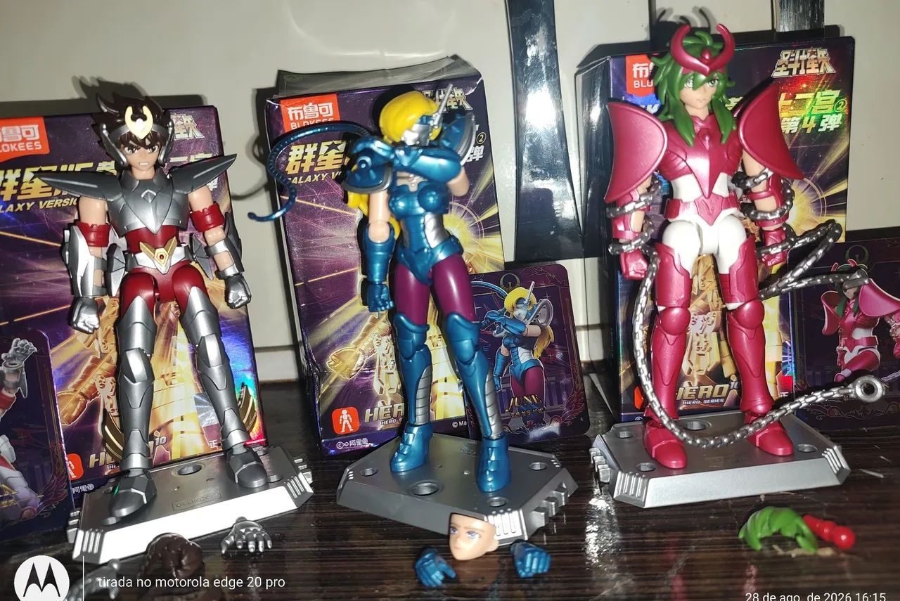 3 blokees Saints seiya - Foto 2