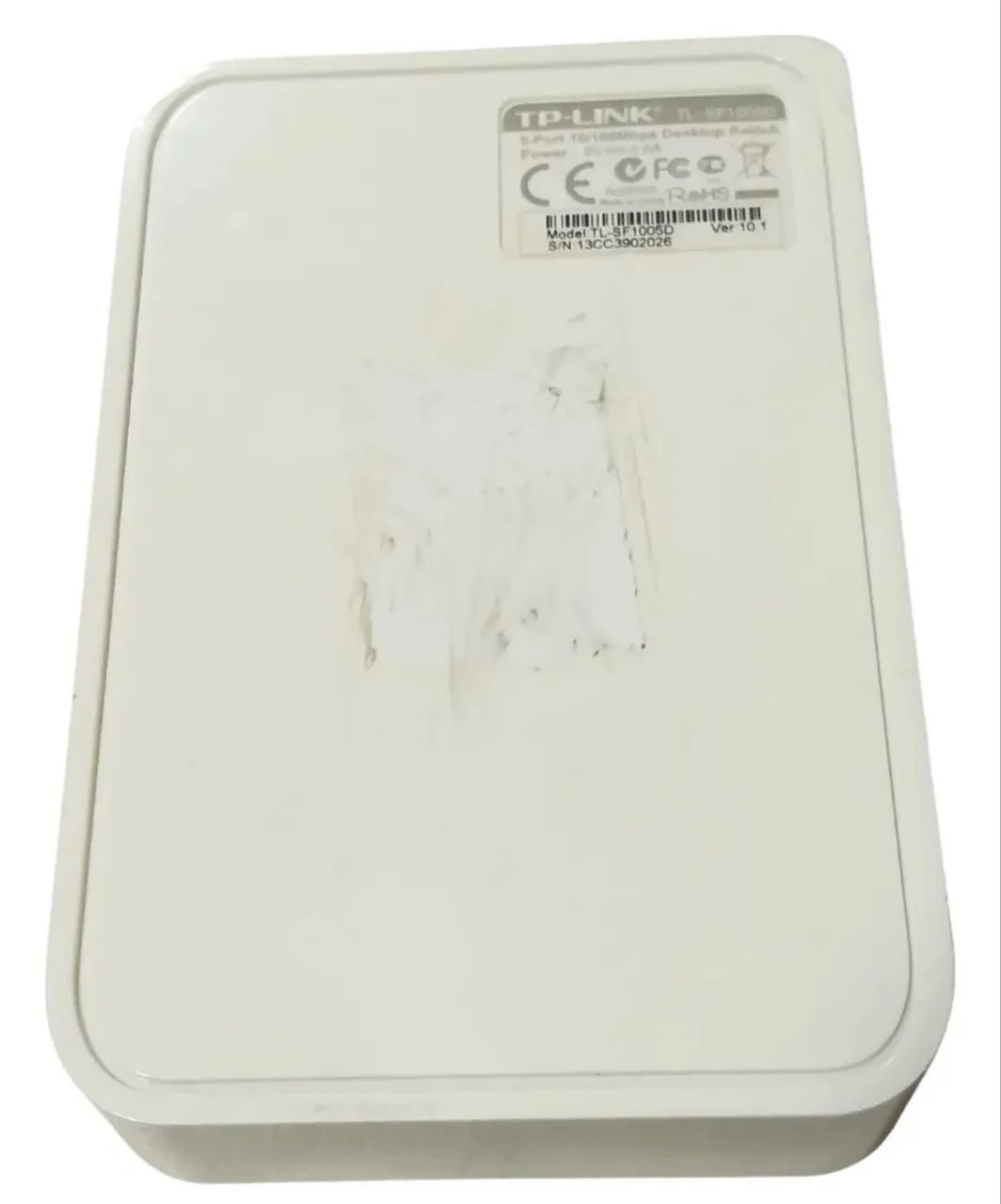 Switch de mesa de 5 Portas 10/100Mbps - Foto 4