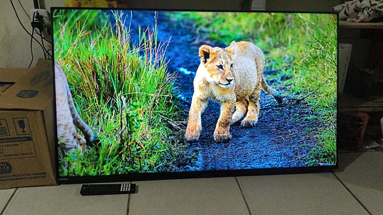 Tv Smart Toshiba 55 Polegadas 4k Ultra HD Completa Top de Verdade! - Foto 2