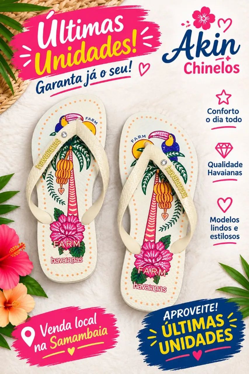 Chinelas havaianas  - Foto 3