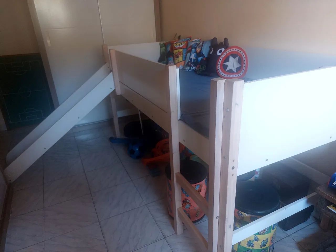 Cama infantil c/escorregador - Foto 3