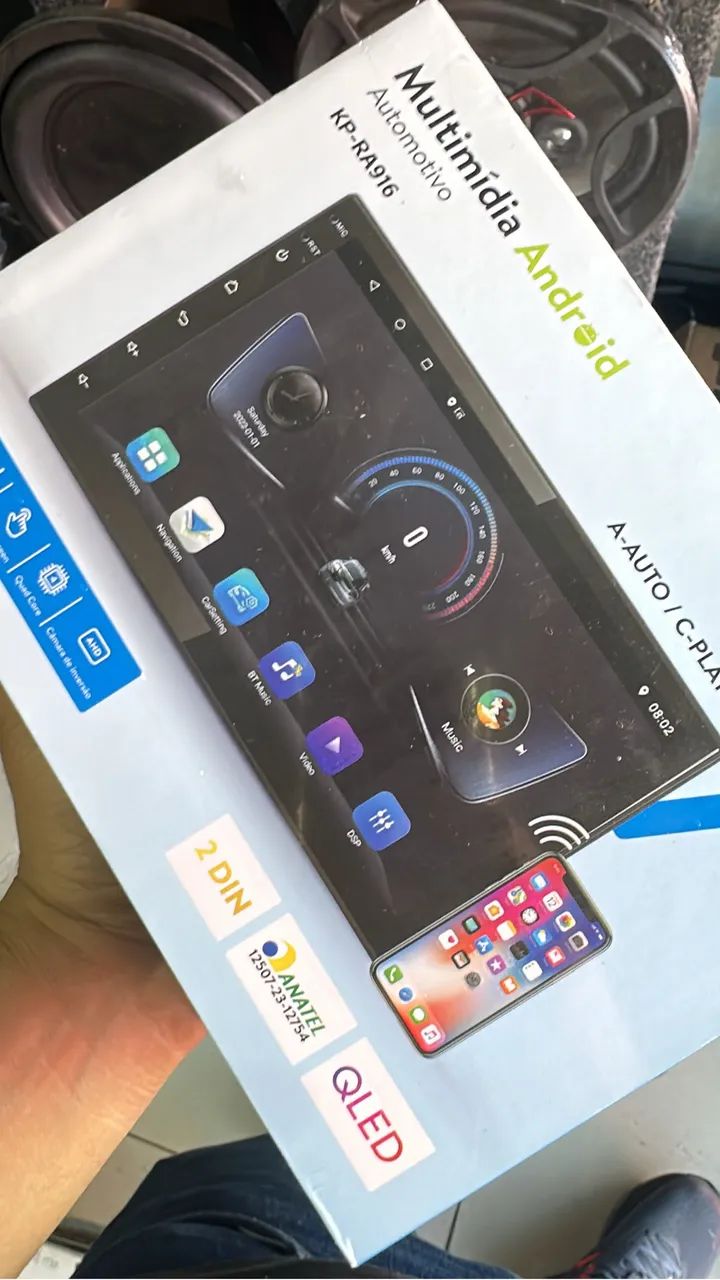 Multimídia 7 polegadas 64gb Android 