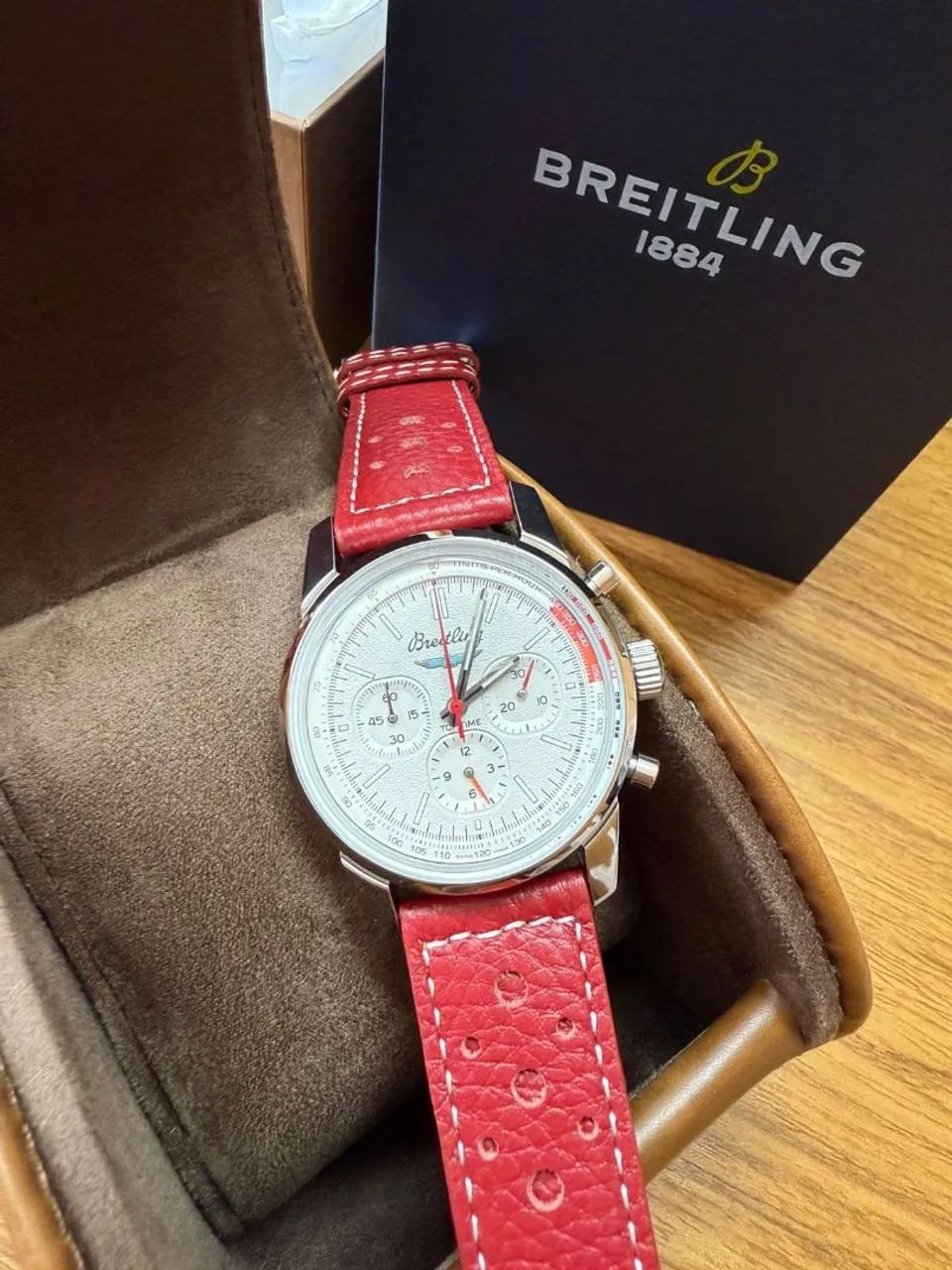 Relógio Lançamento Estilo Breitling Premium - Foto 5