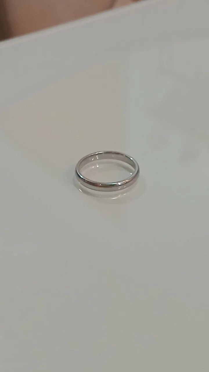 Anel Aço Inoxidável (levei chifre e terminamos)