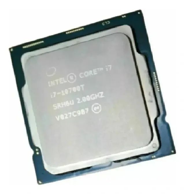 Processador Intel 10ª Geração Core i7-10700t, 2.0ghz base,4.5ghz turbo, 16mb, Sem Coole - Foto 2