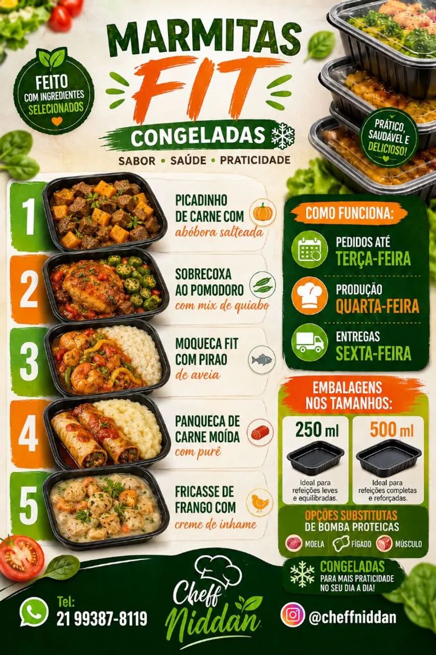 Chef de Cozinha / Marmitas Congeladas  - Foto 2