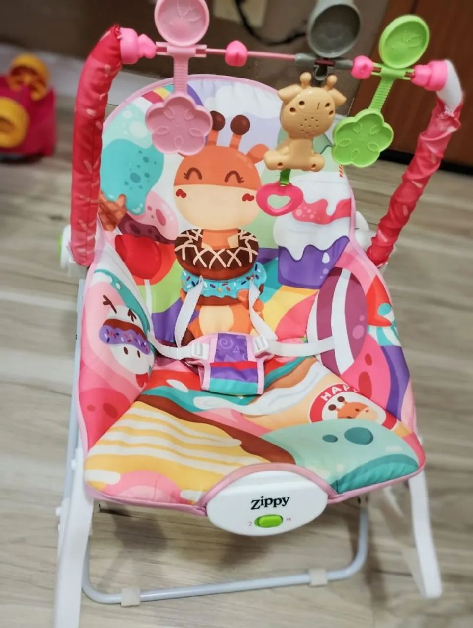 Cadeirinha de Descanso Musical Balanço Suave para Bebê - Foto 2