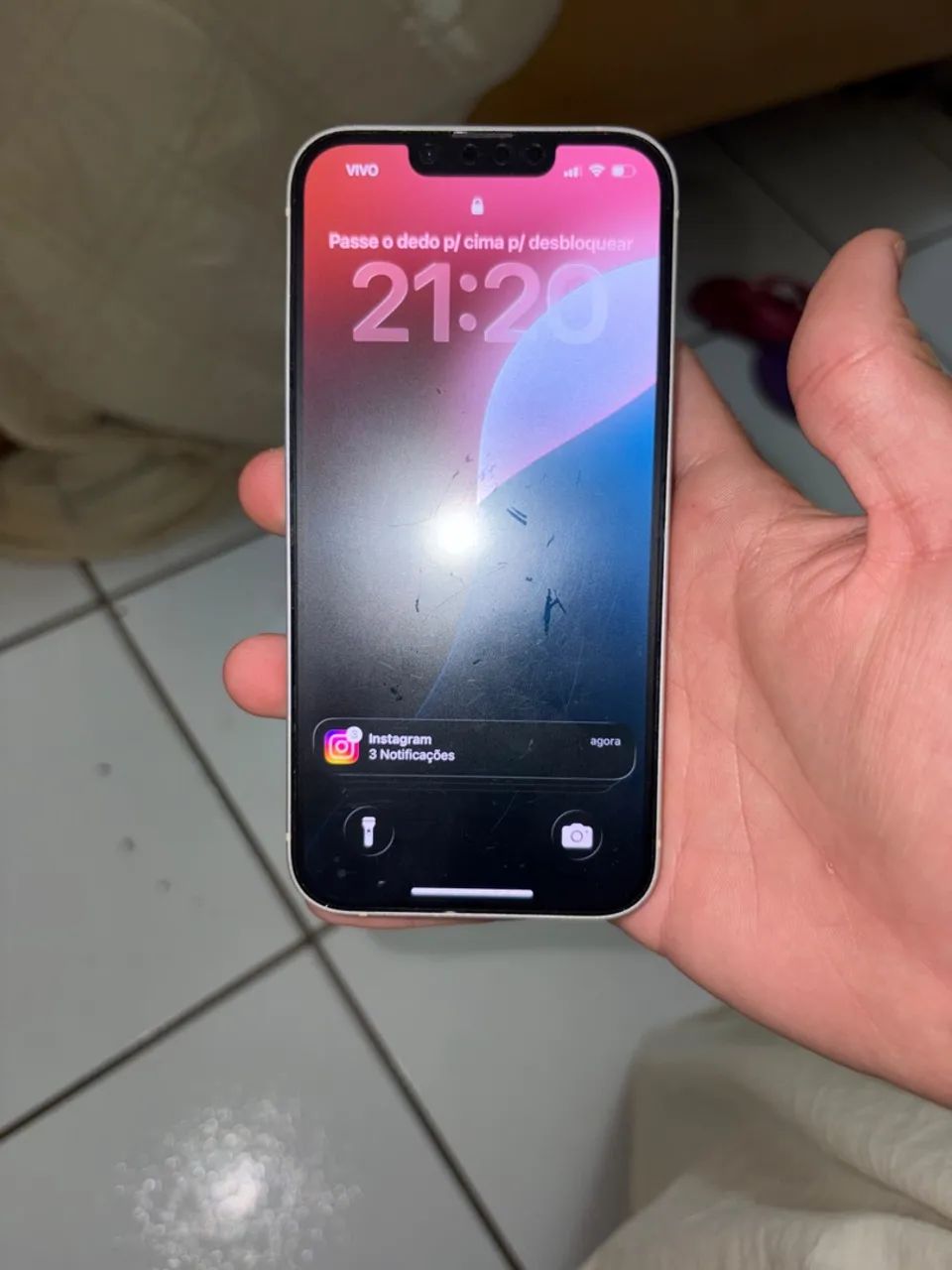 iPhone 13 128gb funcionando perfeitamente. - Foto 4
