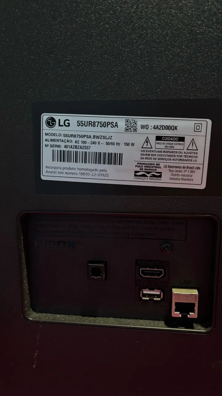 Vendo televisão modelo LG, para retirada de peças.  - Foto 4