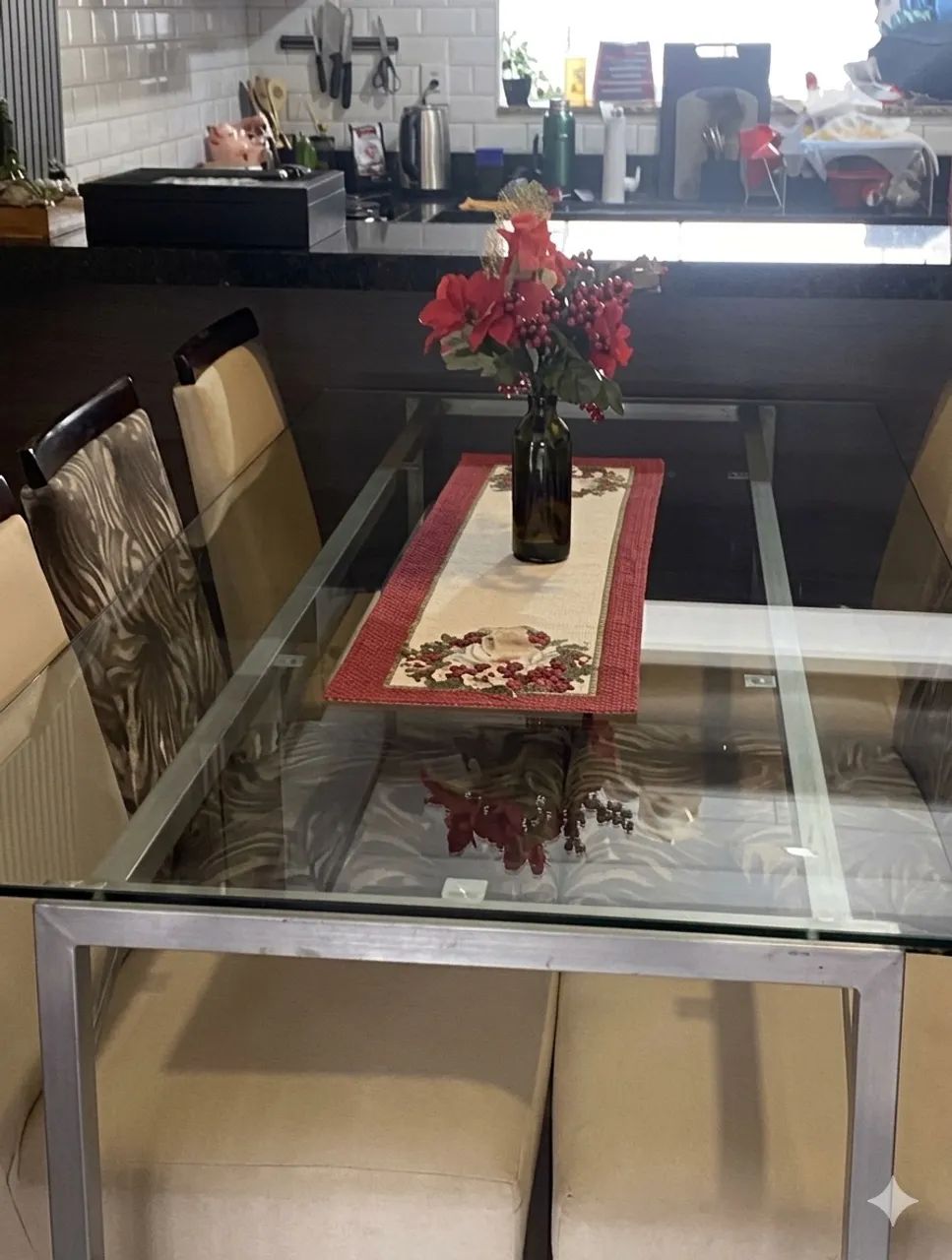 Mesa de vidro 