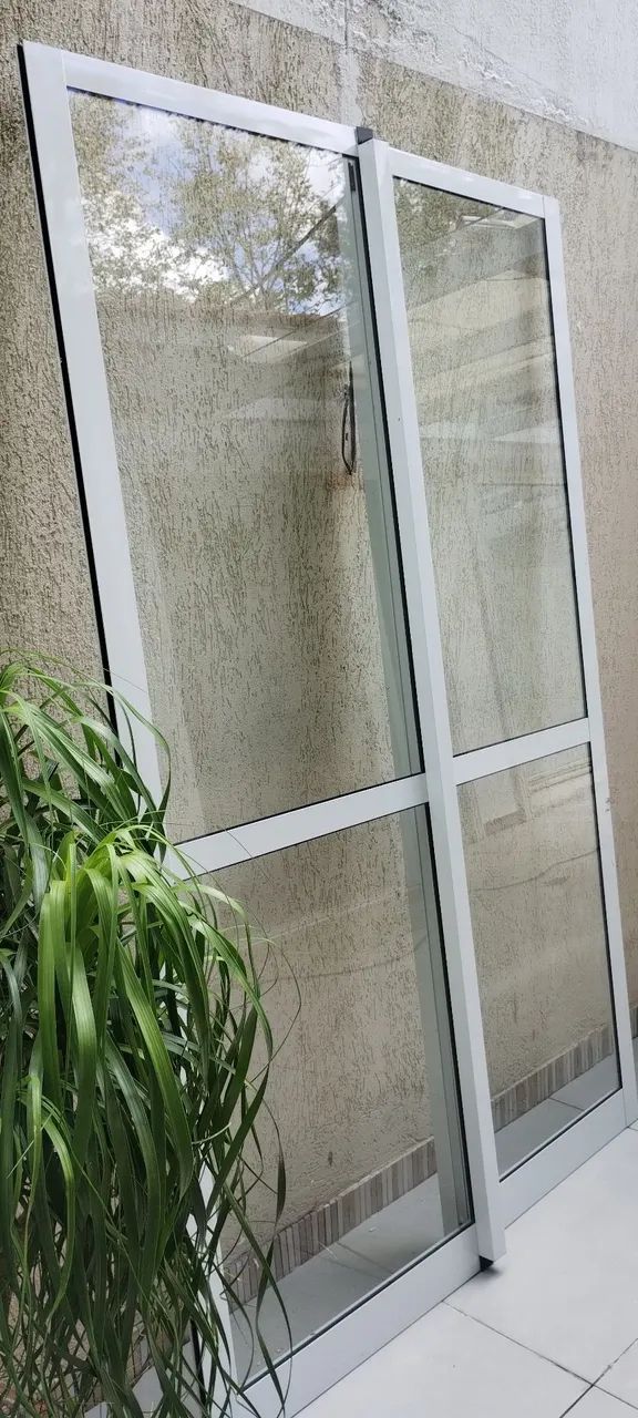 Porta Sacada de Alumínio Completa  - Foto 6