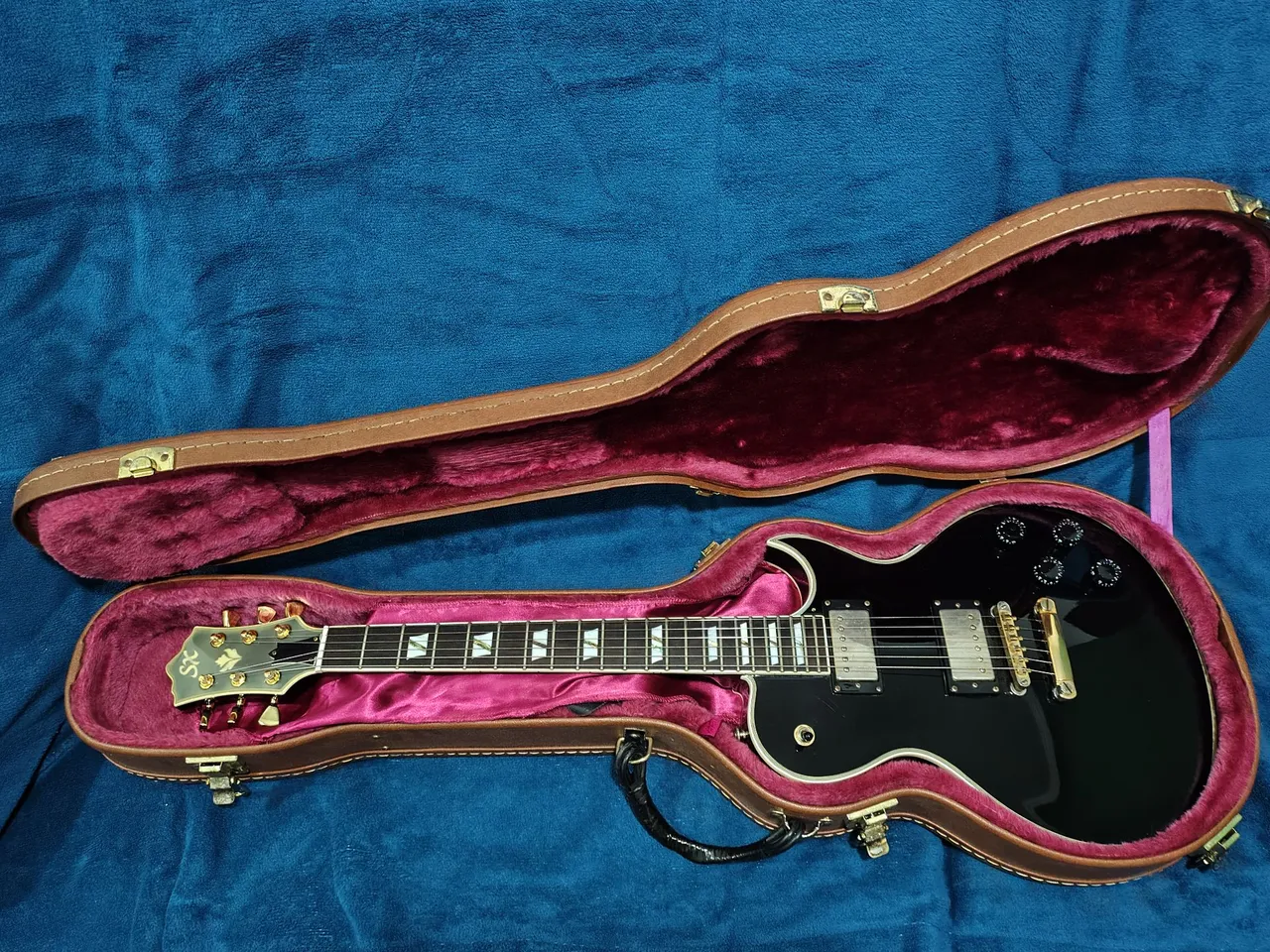 guitarra sx les paul custom