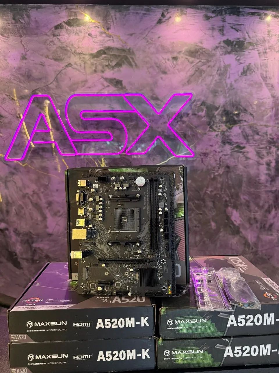 Placa Mãe A520m Maxsun Gaming - Foto 4