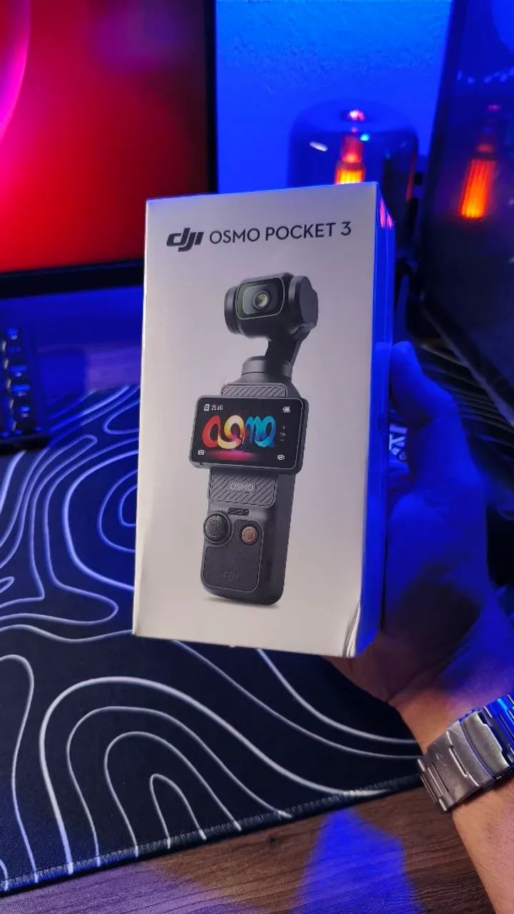 Câmera Dji Osmo Pocket 3 nova lacrada
