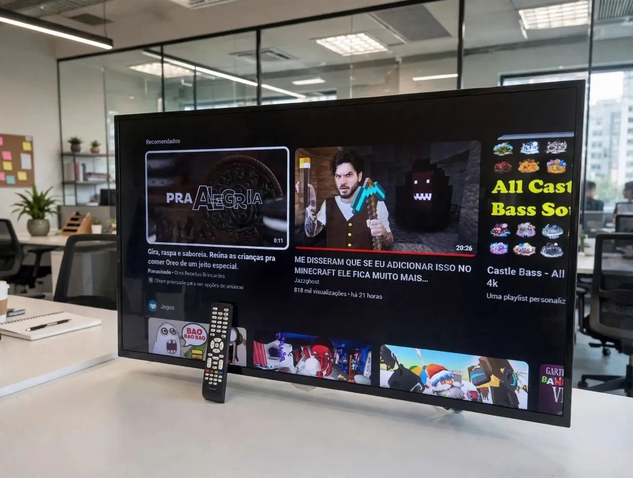 Smart tv de 32Pol tv perfeita  - Foto 5