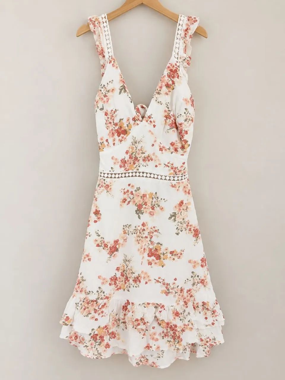 Vestido estampado tamanho G