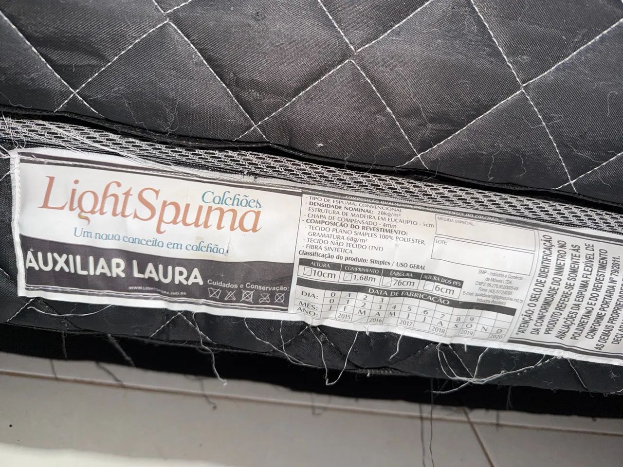 Cama box baú solteiro c/ auxiliar  - Foto 4