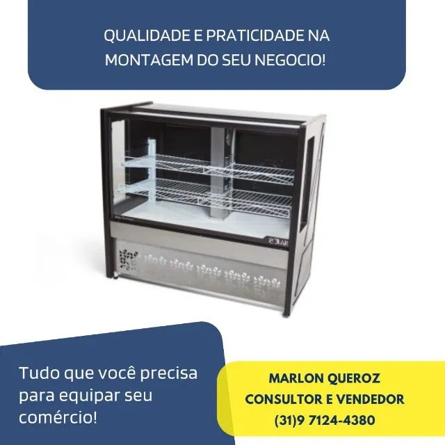 Balcão de Tortas 1,25M Polar 