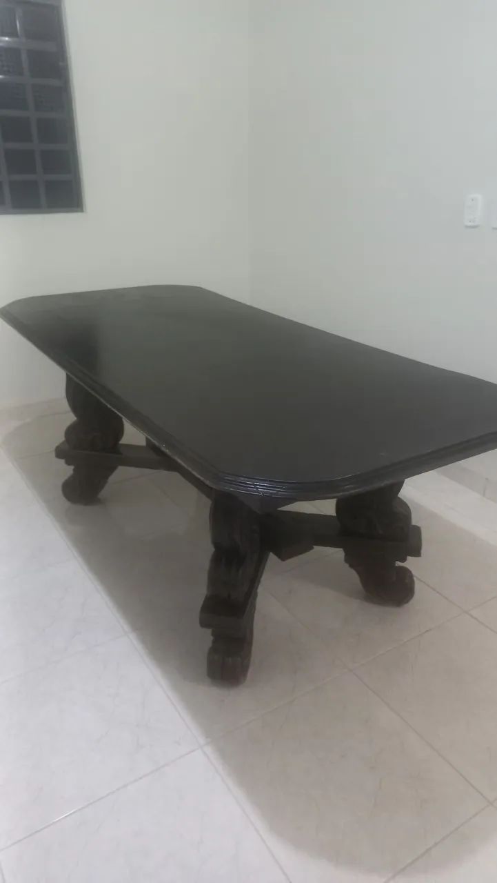 Mesa gde de  madeira  - Foto 2