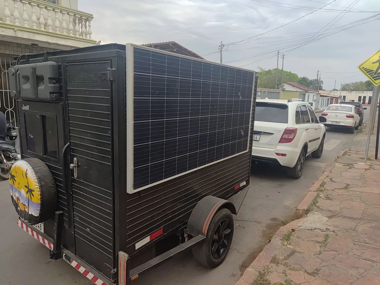 MINI TRAILER/BANHEIRO/SISTEMA SOLAR!! - Foto 2