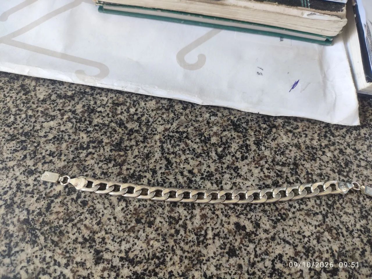 Pulseira de prata