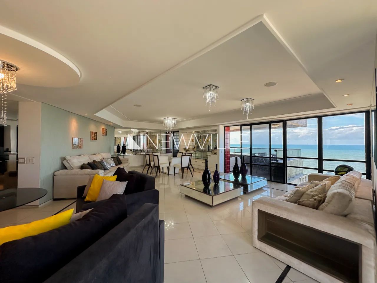 Apartamento para locação no Edf. Catavento, em Piedade  314m², 4 quartos, beira-mar | Jabo - Foto 2
