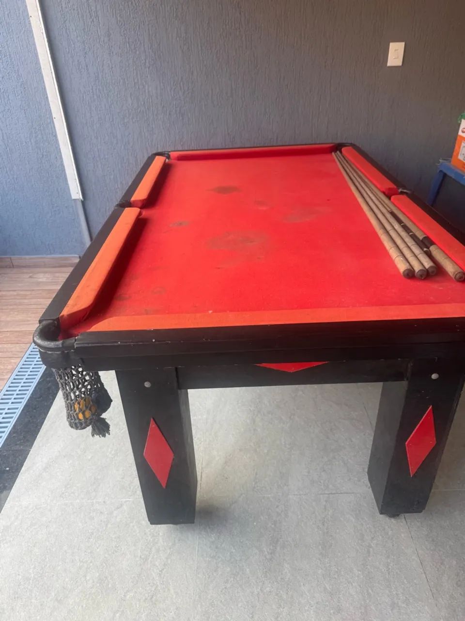 ? Mesa de Sinuca com Tacos e Caçapas - Foto 3