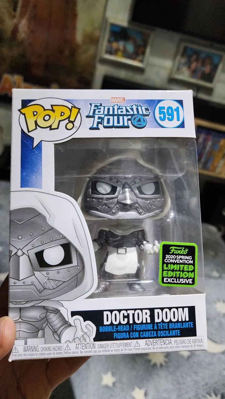 Funko Pop Doctor Doom 591 Novo - Brinquedos e Jogos - Cavaleiro