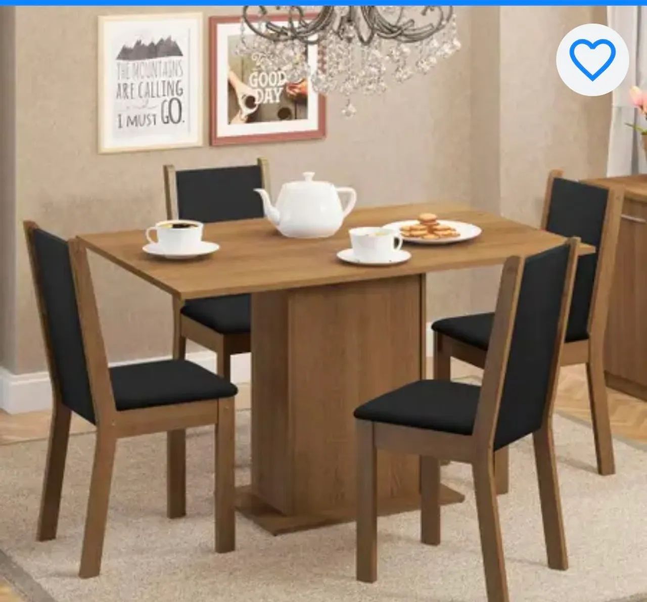 Vendo conjunto de mesa