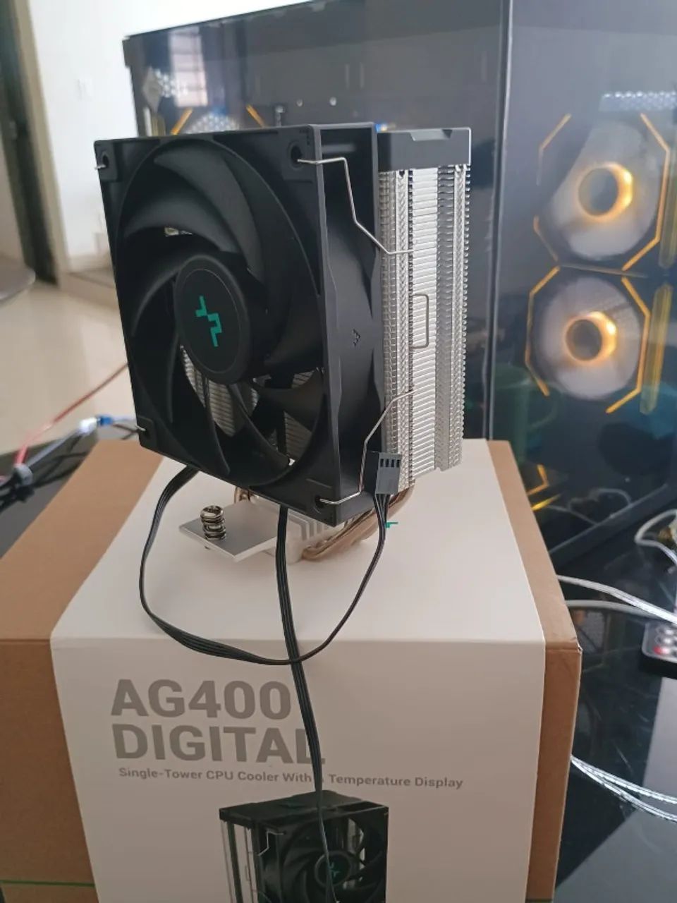 Cooler AG400 Digital com LED  - Foto 4