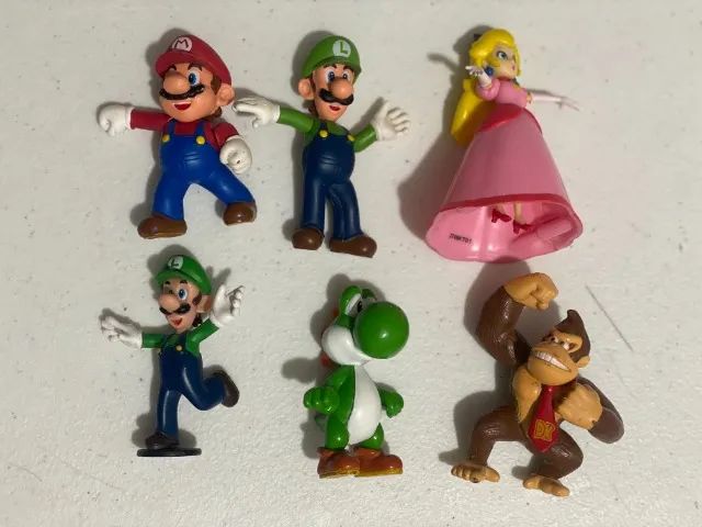 Lote Jakks Nintendo Super Mario Bros 2,5 inch