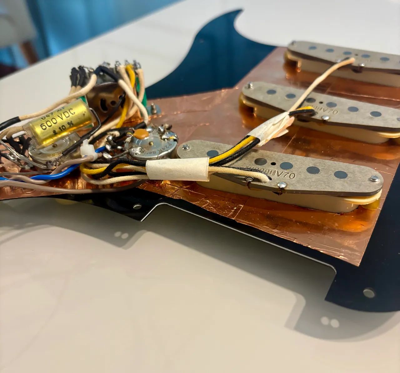 Kit elétrica e captação stratocaster  - Foto 3