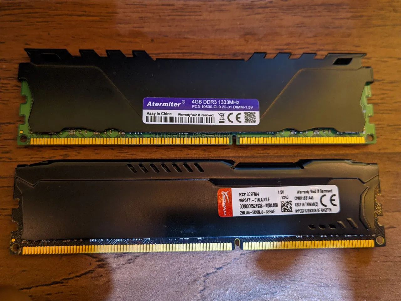 Memória Ram DDR3 2x 4GB  - Foto 2