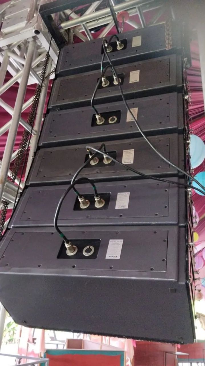 Line Array Vortex VL210 Sistema de Som - Foto 3