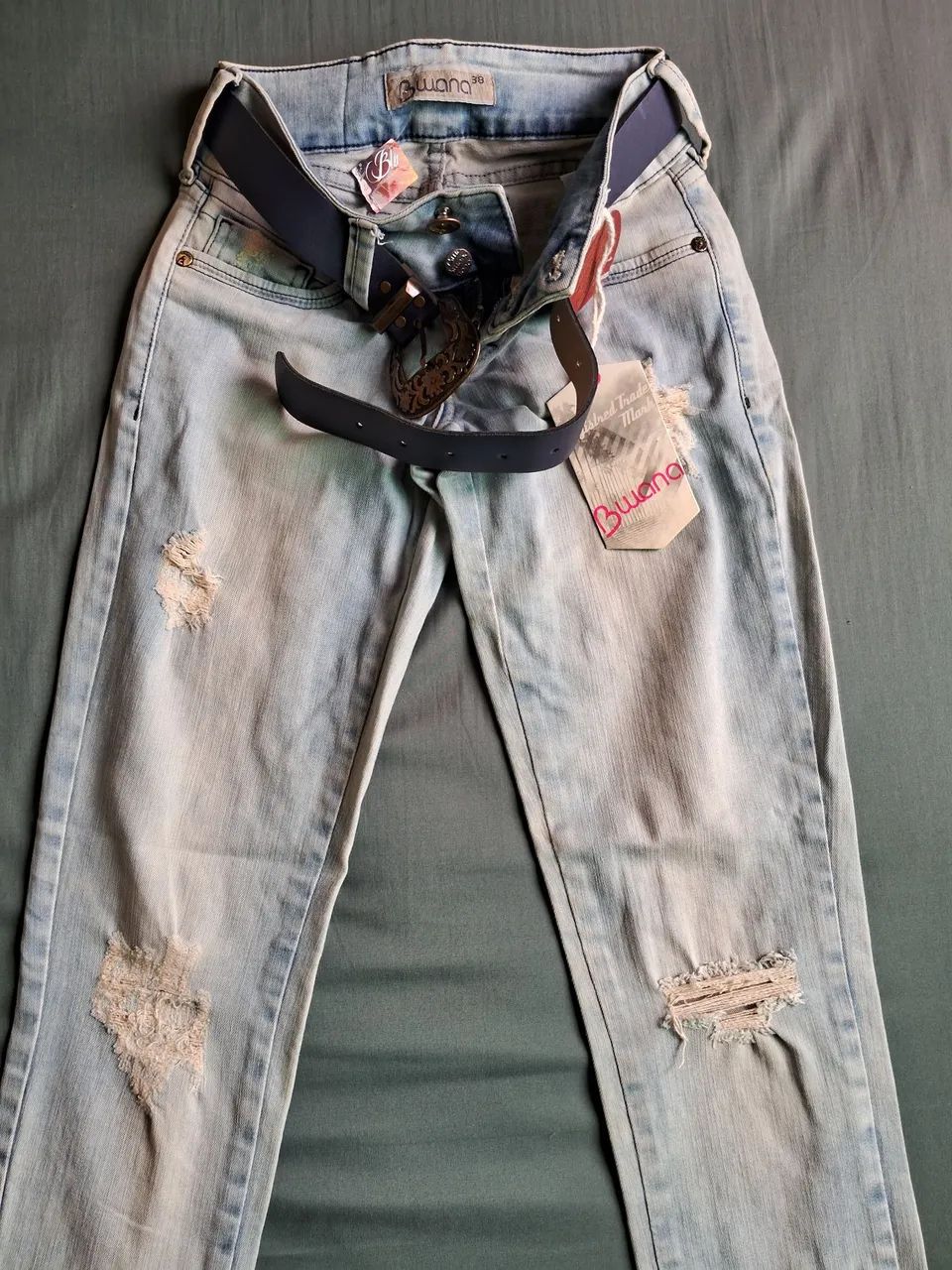 Calça Jeans Bwana original 38 nova - Foto 5