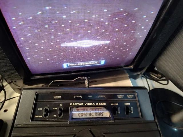 Cosmic Ark - Cartucho Original Imagic Para Atari 2600 - Foto 4