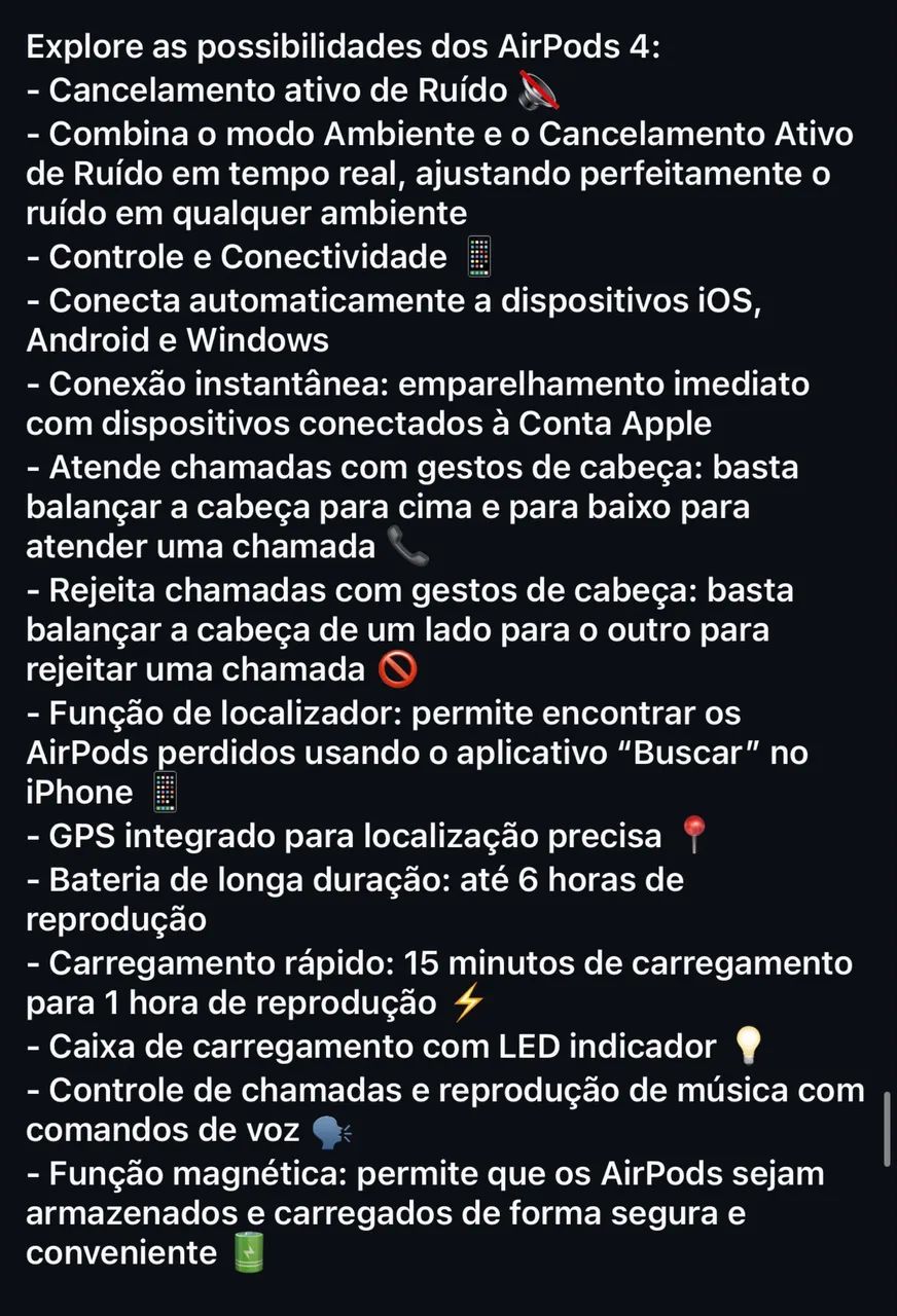 Airpods 4 geração premium  - Foto 4