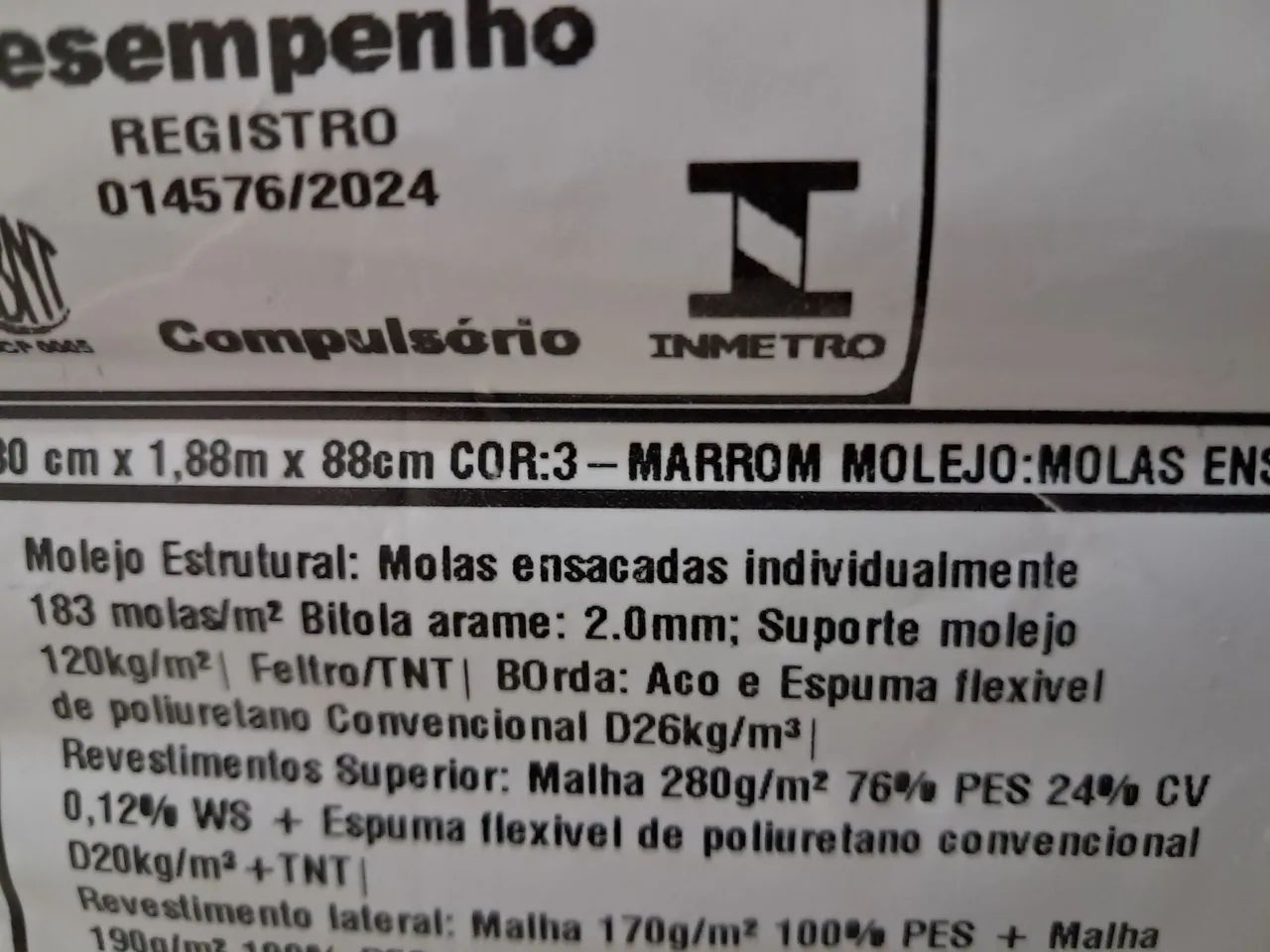 Colchão Solteiro Gazin Molas Ensacadas + Box Baú - Foto 5