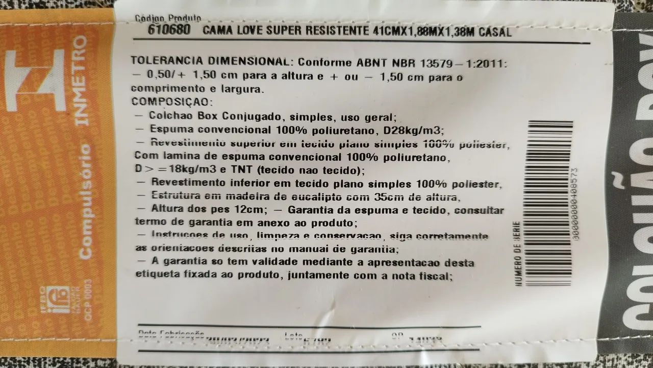 Cama box casal super resistente (pouco usado) - Foto 4