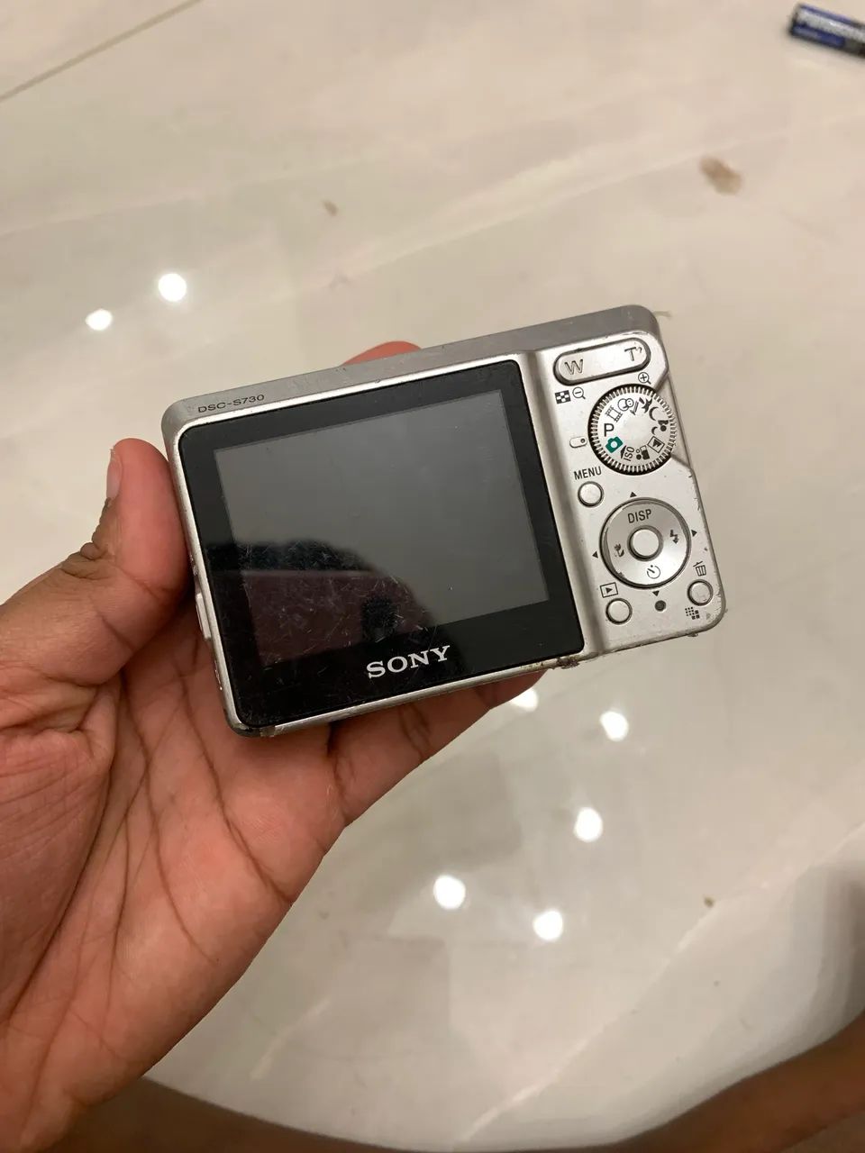 Câmera Digital Sony Cyber-shot DSC-S730 Prata - Não Liga - Foto 4